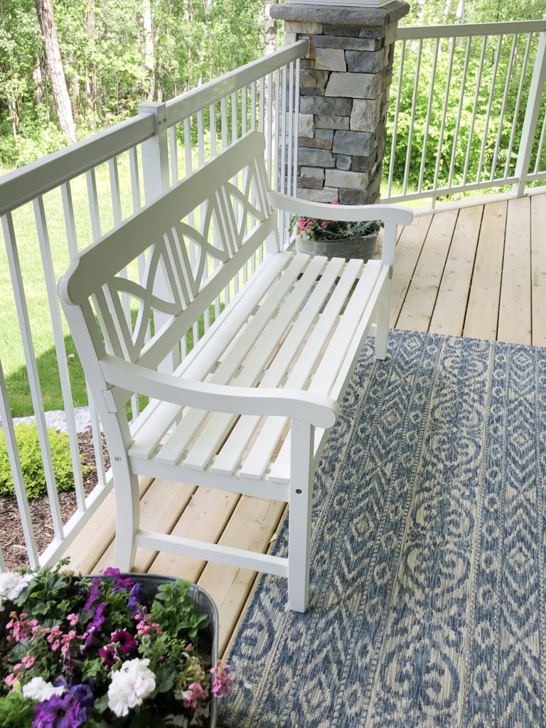 A Simple Cozy Front Porch Valley Birch